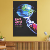 Killer Klowns Clowns From Outer Space Movie Horror Canvas Afdruk (Insitu (Woonkamer))