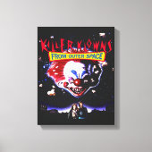 Killer Klowns Clowns From Outer Space Movie Horror Canvas Afdruk (Voorkant)