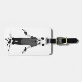 Killer panda bagagelabel (Voorkant horizontaal)