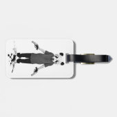 Killer panda bagagelabel (Achterkant horizontaal)