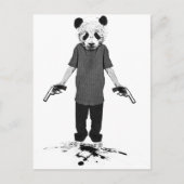 Killer panda briefkaart (Voorkant)