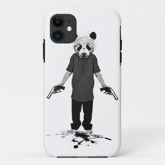 Killer panda Case-Mate iPhone case (Achterkant)