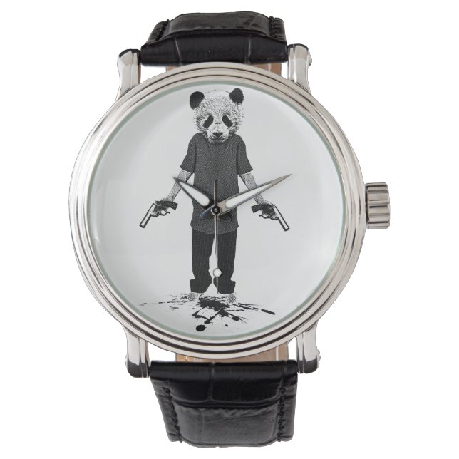 Killer panda horloge (Voorkant)