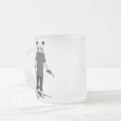 Killer panda matglas koffiemok (Voorkant links)