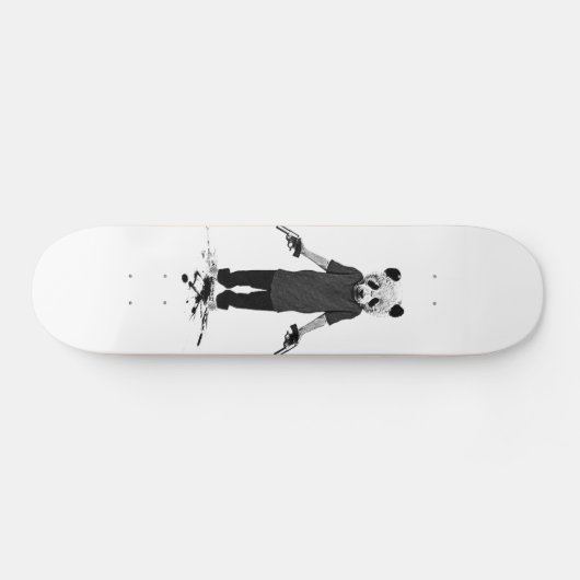 Killer panda persoonlijk skateboard (Horizontaal)