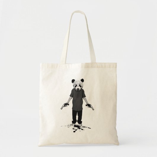 Killer panda tote bag (Voorkant)