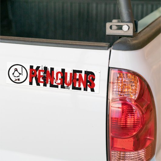 KILLER PENGUINES BUMPERSTICKER (Op Truck)