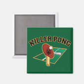 Killer Pong magneet (Voorkant / Achterkant)