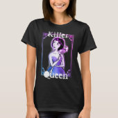 Killer Queen Tarot T-Shirt zwart (Voorkant)