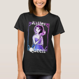 Killer Queen Tarot T-Shirt zwart
