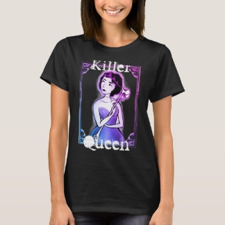 Killer Queen Tarot T-Shirt zwart