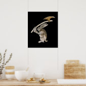 Killer Rabbit Poster (Keuken)