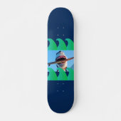 KILLER SHARK SURFBOARD Skateboard Deck (Voorkant)