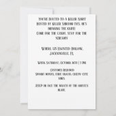 Killer Shroom-Let's get a little spooky Kaart (Achterkant)