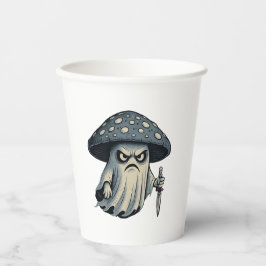 Killer 'Shroom - Spookachtige geest met mes Papieren Bekers