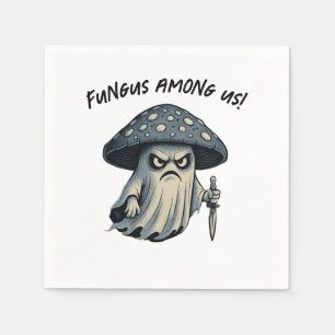 Killer 'Shroom - Spookachtige geest met mes Servet