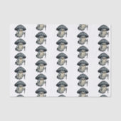 Killer 'Shroom – Spooky Ghost with Knife  Tissuepapier (Voorkant)