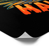 Killer Teddy Bear Halloween Jack-o-lantern Poster (Hoek)