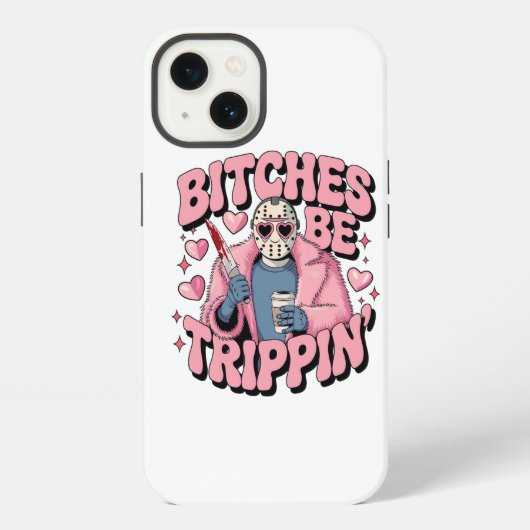 Killer Valentijn Vibes iPhone Hoesje (Achterkant)