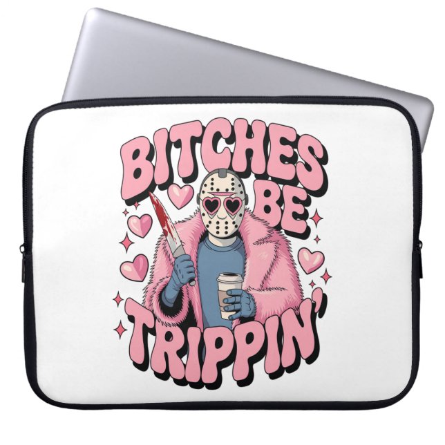 Killer Valentijn Vibes Laptop Sleeve (Voorkant)