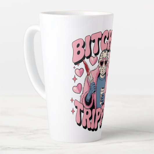 Killer Valentijn Vibes Latte Mok (Linkerhoek)