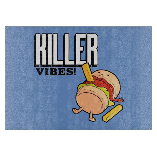 Killer Vibes Snijplank (Voorkant)