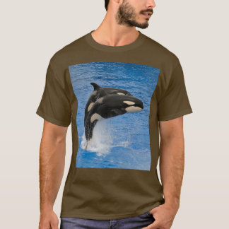 Killer wala orca springt 1 t-shirt