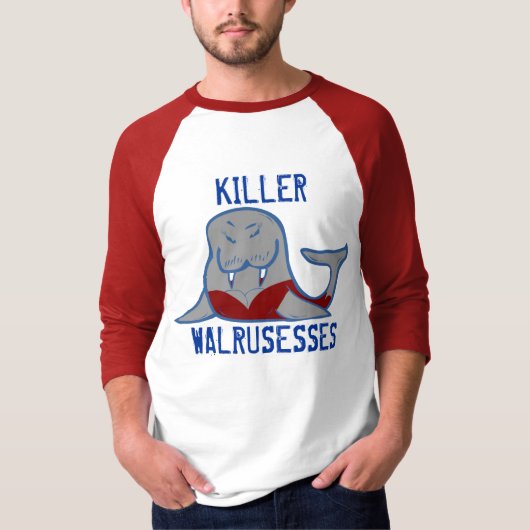 Killer Walrusesses T-shirt (Voorkant)