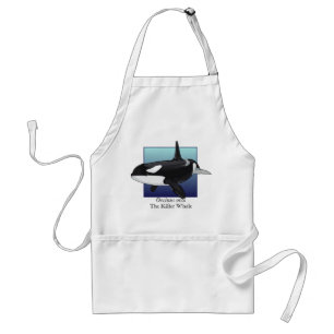 Killer Whale Apron Standaard Schort