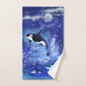 Killer Whale Badhanddoek Set Bad Handdoek (Handdoek)