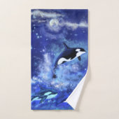 Killer Whale Badhanddoek Set Bad Handdoek (Handdoek)