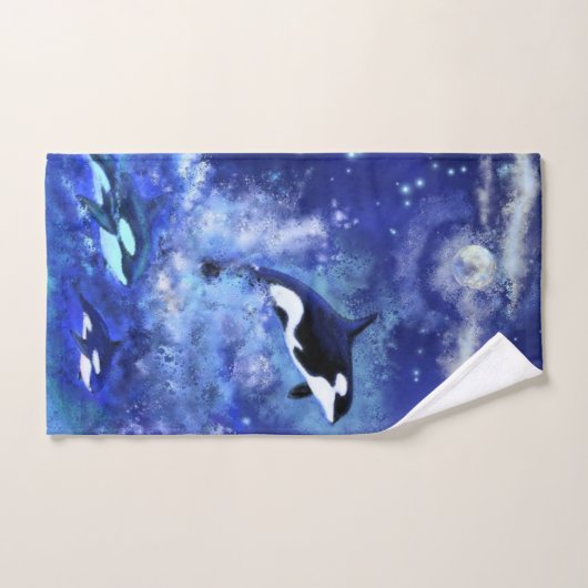 Killer Whale Badhanddoek Set Bad Handdoek (Handdoek)