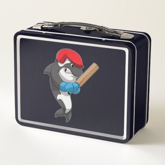 Killer whale bij Cricket met cricket bat (Achterkant)