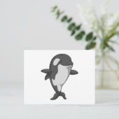 Killer whale bij Yoga Fitness permanent Briefkaart (Staand voorkant)