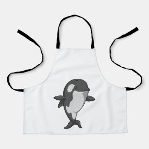 Killer whale bij Yoga Fitness permanent Schort