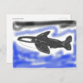 Killer Whale Briefkaart (Voorkant / Achterkant)