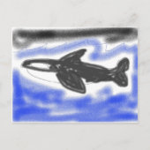 Killer Whale Briefkaart (Voorkant)