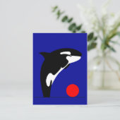 Killer Whale Briefkaart (Staand voorkant)