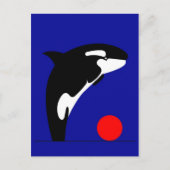 Killer Whale Briefkaart (Voorkant)