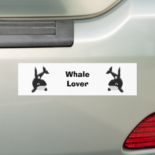 Killer Whale Bumpersticker (Op auto)
