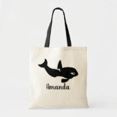 Killer Whale Cartoon - Cute Tote Bag (Voorkant)