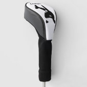 Killer Whale Design Golfheadcover (Schuin)