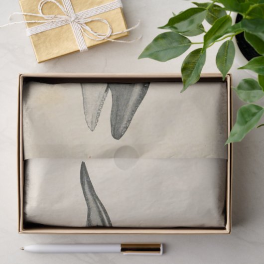 Killer Whale Ephemera Decoupage Nautische Tissuepapier (Geschenk)