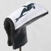 Killer whale golfheadcover (3/4 voorkant)