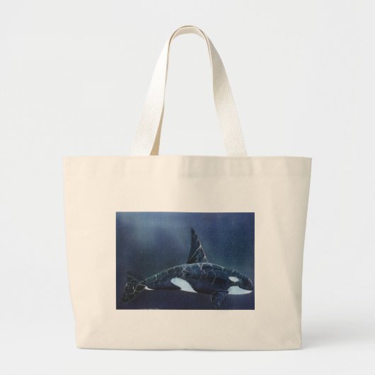 Killer Whale Grote Tote Bag (Voorkant)