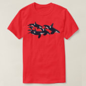 Killer Whale Group T-shirt (Design voorkant)