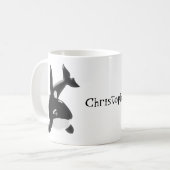 Killer Whale Just Naam toevoegen Koffiemok (Voorkant links)