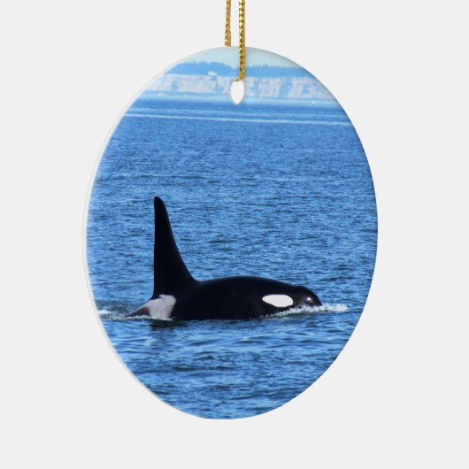 Killer Whale Keramisch Ornament (Rechts)