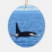 Killer Whale Keramisch Ornament (Links)