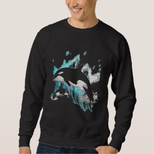 Killer Whale Ocean Swim Cool Animal Creature Orca Trui